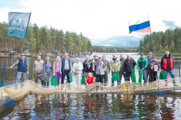 Денис Беляев принял участие в соревнованиях на Коркинском озере