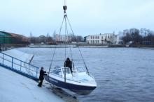 Рыбоохрана Северо-Запада получила катер нового поколения